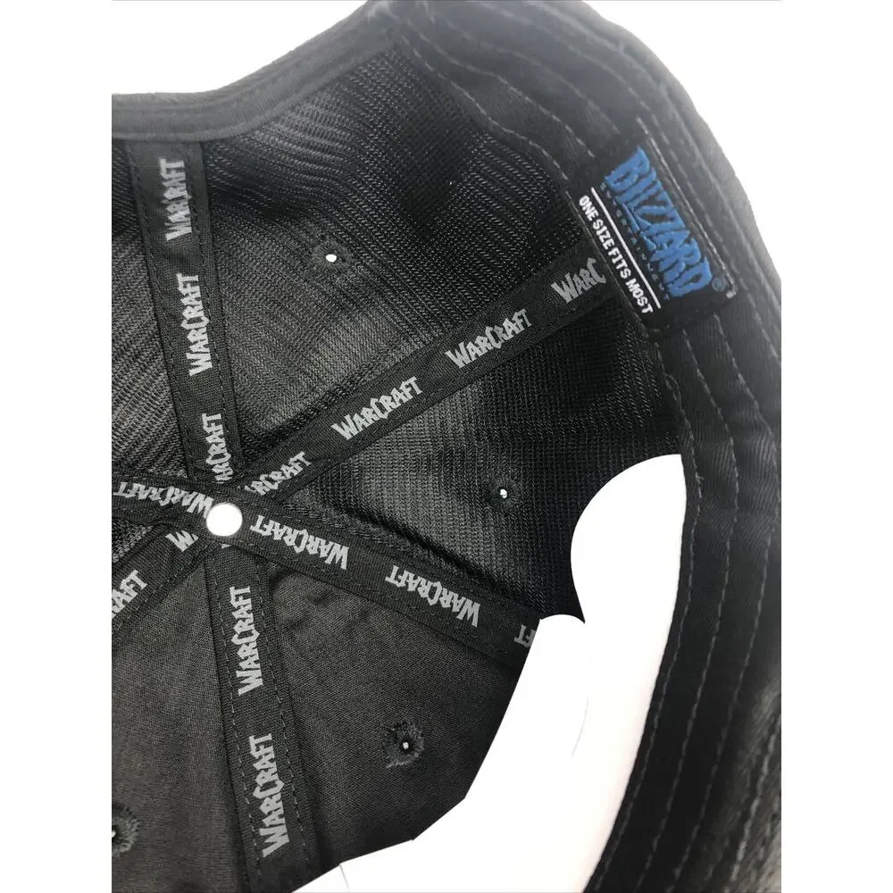 Official Blizzard World‎ of Warcraft 3 Reforged Dad Adjustable Limited Black Hat